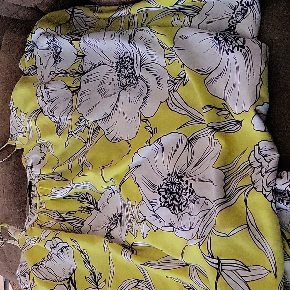 Yellow Flower Dress